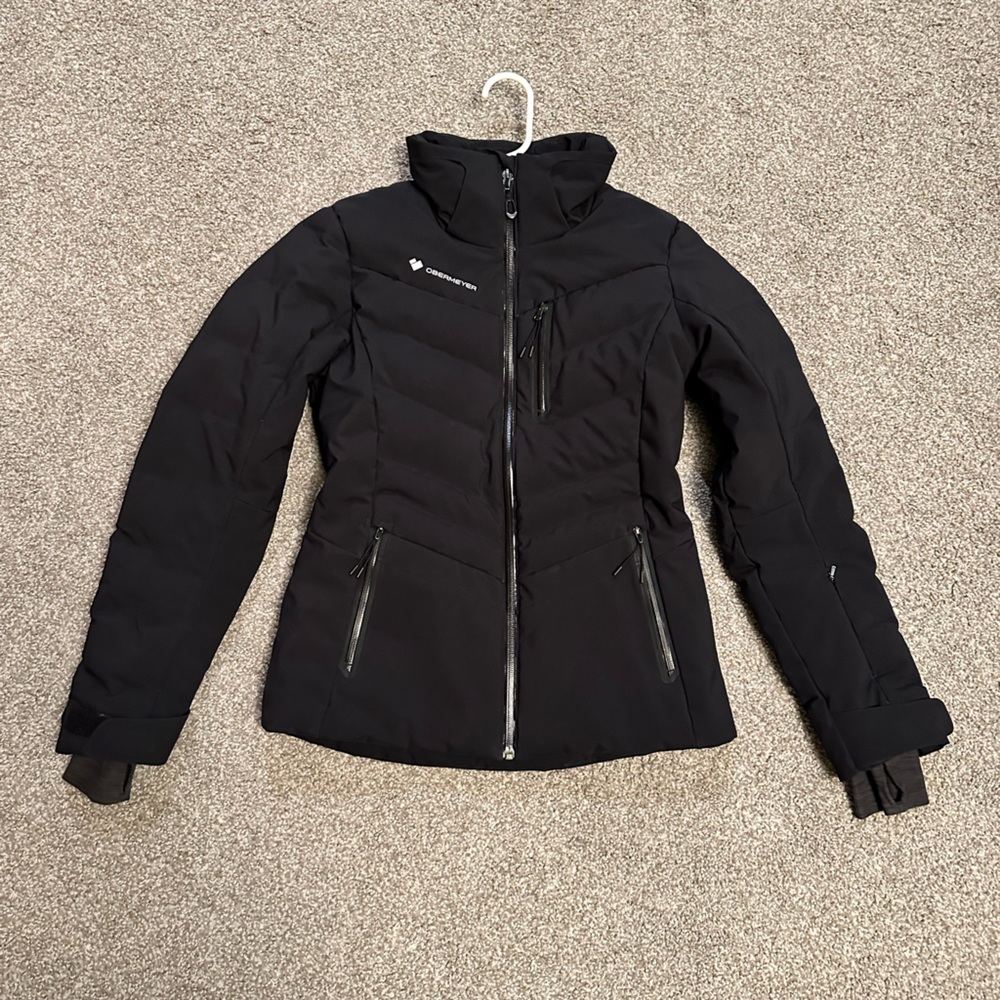 Obermeyer Cosima Jacket, Black. Size 2. Excellent condition